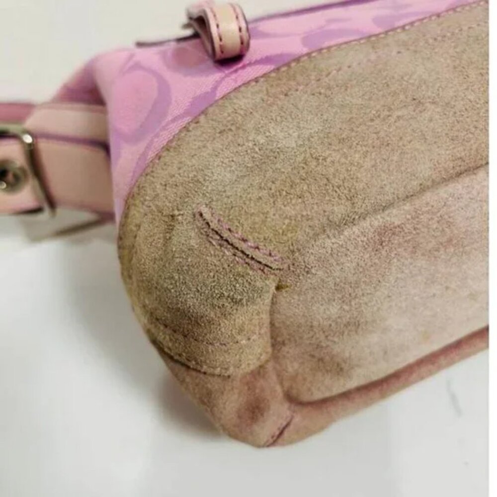 Very*RARE* COACH Y2K Soho Hobo PINK Bag - Picture 7 of 10